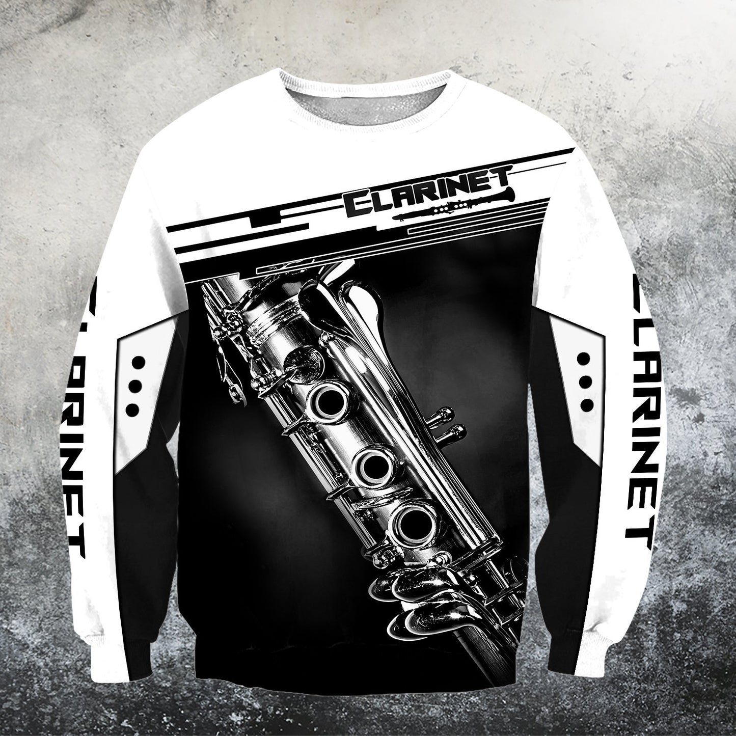 Clarinet music 3d hoodie shirt for men and women HG HAC31201-Apparel-HG-Sweater-S-Vibe Cosy™