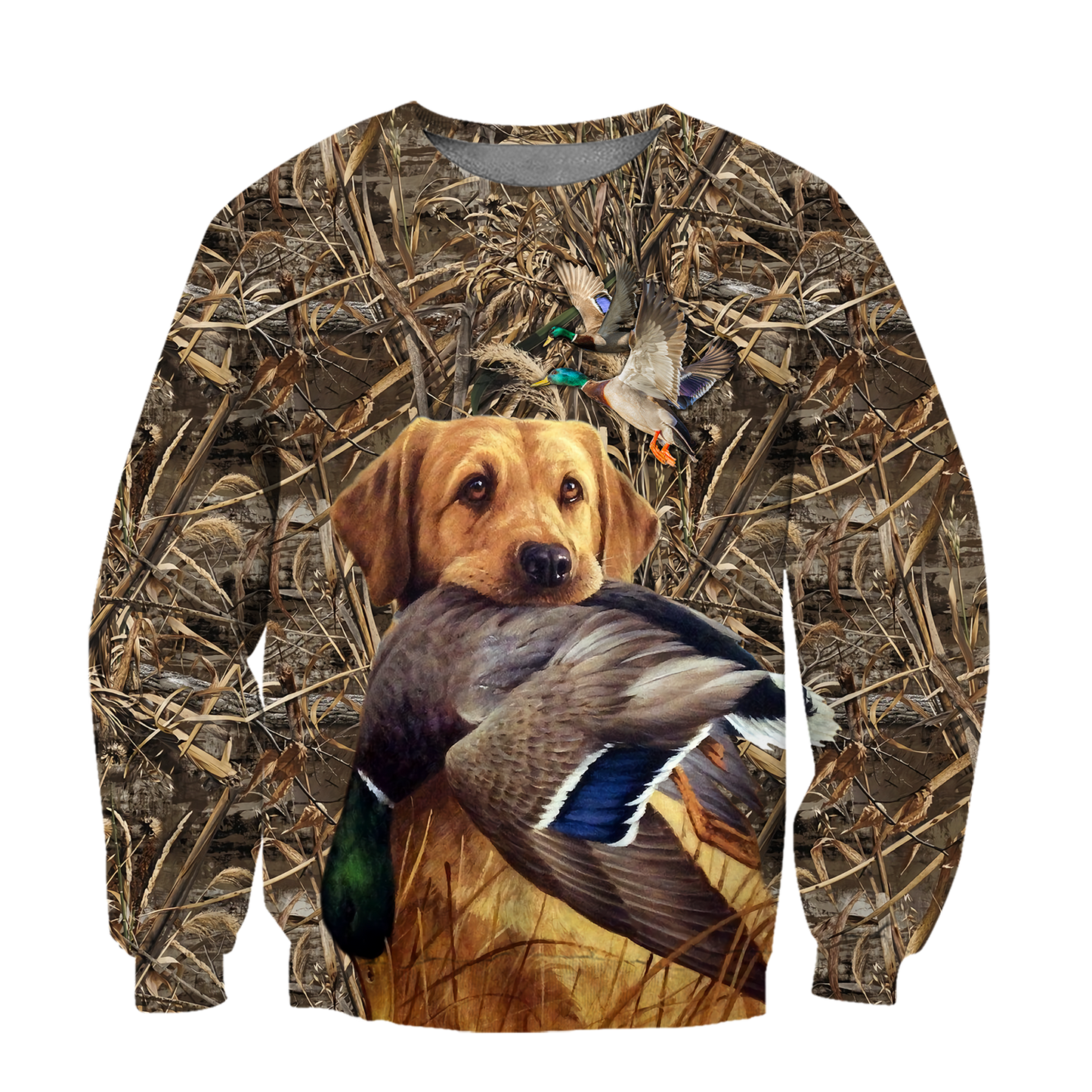 Mallard Duck Hunting 3D All Over Printed Shirts for Men and Women AM281001-Apparel-TT-Sweatshirts-S-Vibe Cosy™