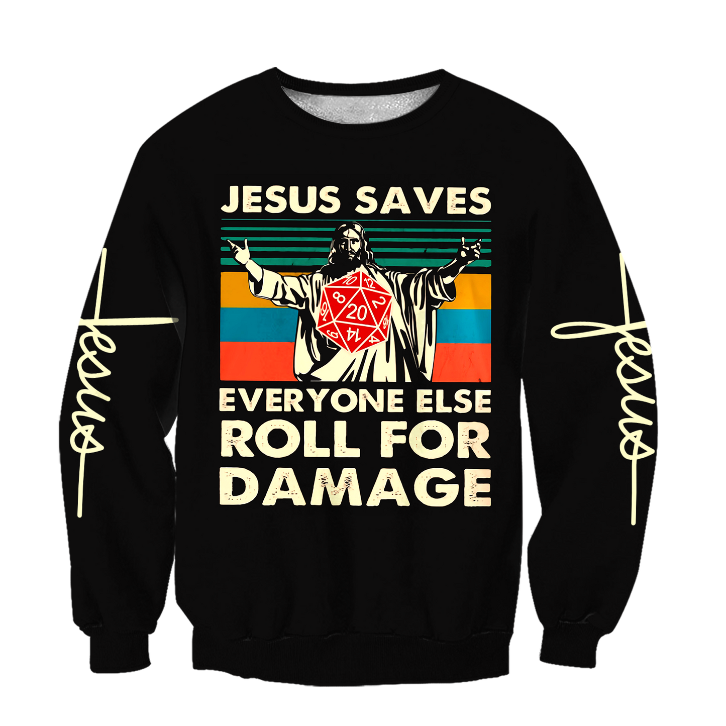Jesus saves 3d hoodie shirt for men and women HG HAC040101-Apparel-HG-Sweater-S-Vibe Cosy™