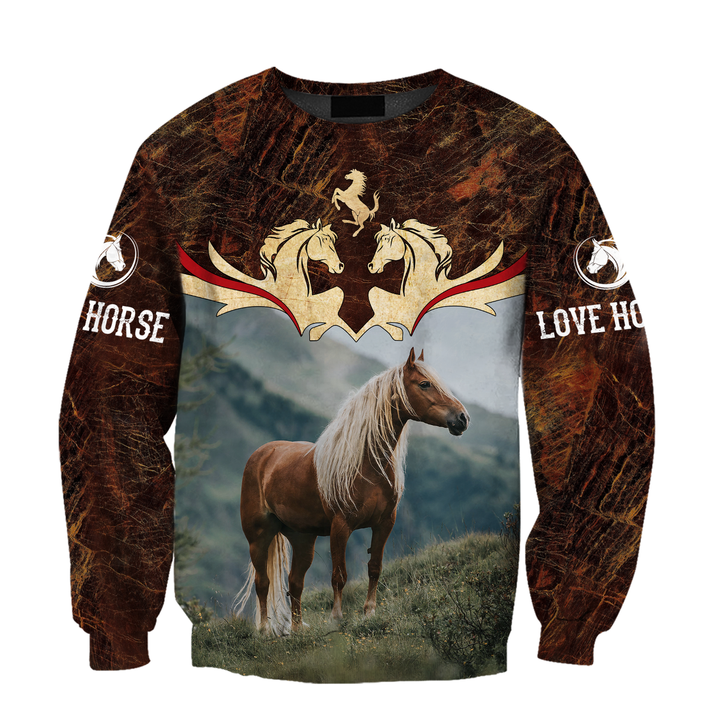 Love Horse 3D All Over Printed Shirts  Hoodie MP09082001S1
