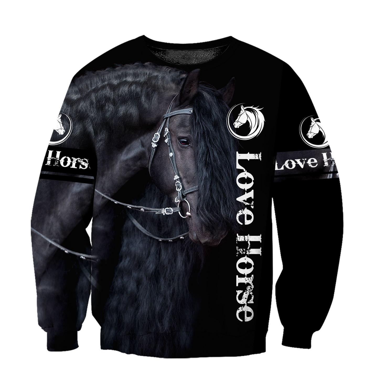 Beautiful Horse 3D All Over Printed Shirts For Men And Women TR2105202S-Apparel-MP-Sweatshirts-S-Vibe Cosy™
