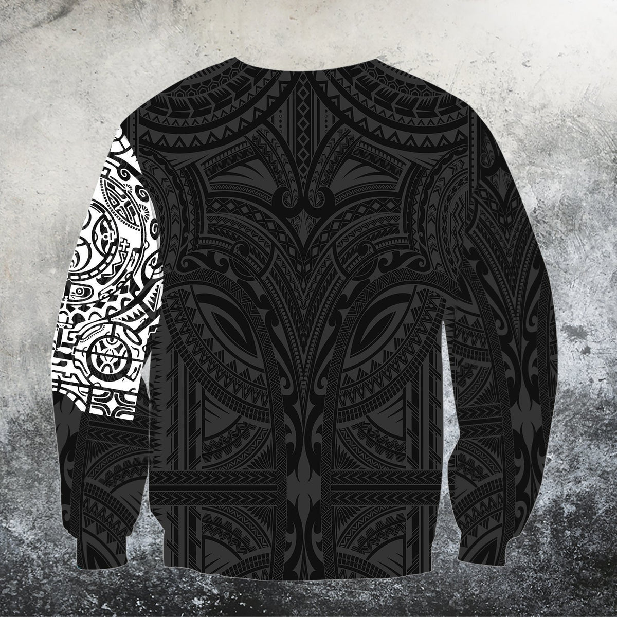 Samoa Tattoo Tiki Ancestors All Over Hoodie HC3601-Apparel-Huyencass-Hoodie-S-Vibe Cosy™