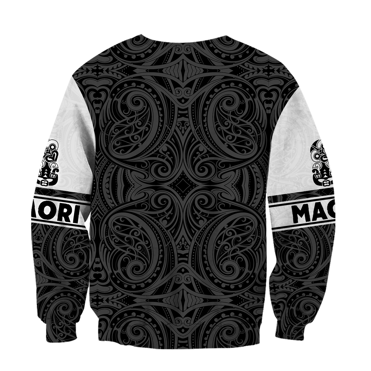 Tiki fern maori hoodie all over printed shirts for men and women AZ301201-Apparel-Huyencass-Hoodie-S-Vibe Cosy™