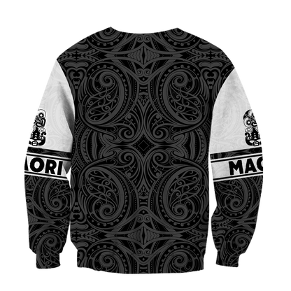 Tiki fern maori hoodie all over printed shirts for men and women AZ301201-Apparel-Huyencass-Hoodie-S-Vibe Cosy™