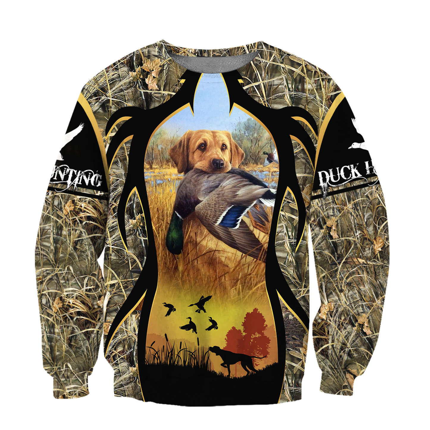 Mallard Duck Hunting 3D All Over Printed Shirts for Men and Women AM141101-Apparel-TT-Sweatshirts-S-Vibe Cosy™