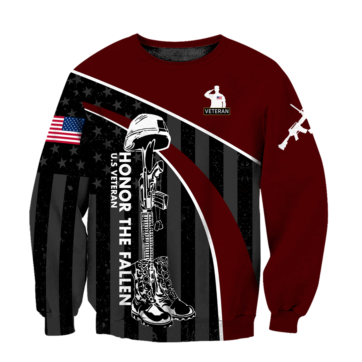 Veteran Honor the fallen Coming Home under a Flag 3D shirts for men and women