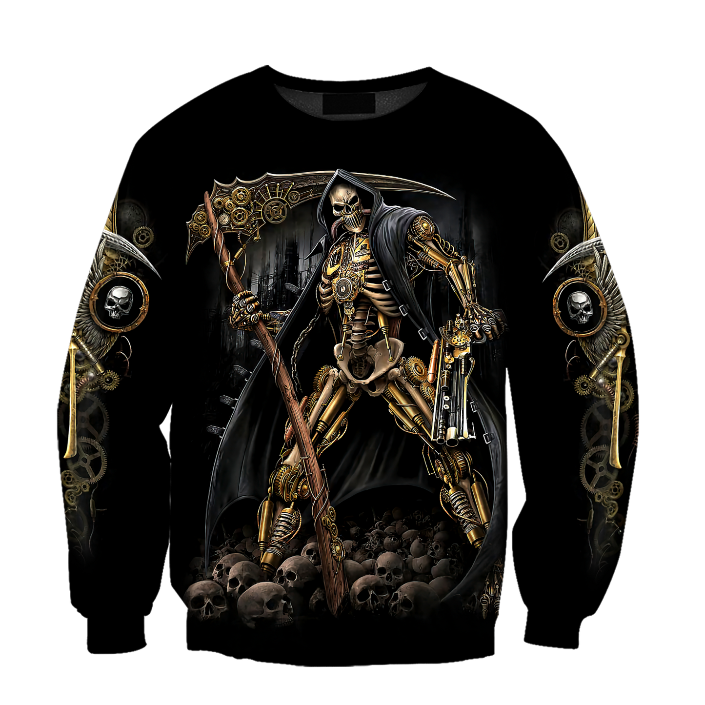 Grim reaper 3D All Over Printed Shirts and short for Men and Women PL