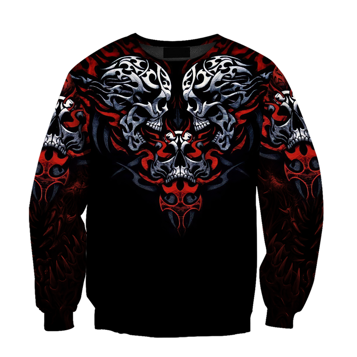 Awesome Confronting Skulls Hoodie For Men And Women MEI