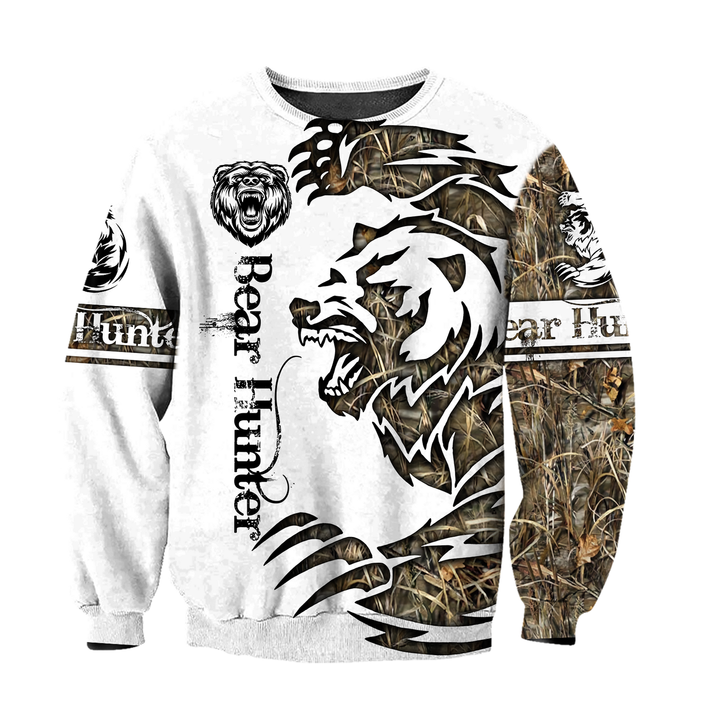 Bears tattoos 3D all over printer shirts for man and women AZ040106 PL-Apparel-PL8386-sweatshirt-S-Vibe Cosy™