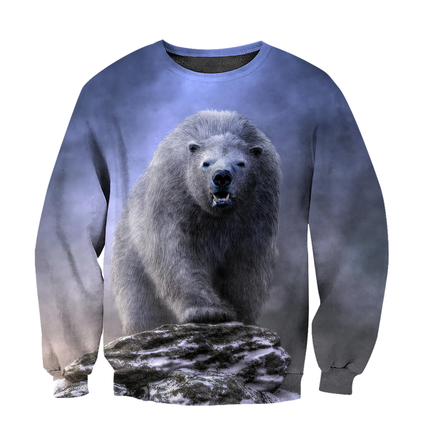 Love Polar Bear 3D all over printed shirts for men and women AZ111202 PL-Apparel-PL8386-sweatshirt-S-Vibe Cosy™