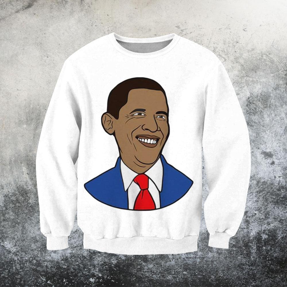 Obama Hoodie-Apparel-GP Art-Sweat Shirt-S-Vibe Cosy™