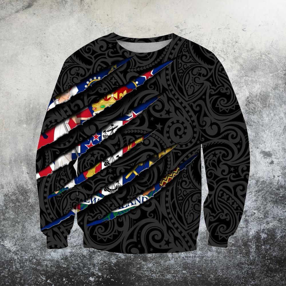 New Zealand All Over Hoodie - Scratch Style HC2801-Apparel-Huyencass-SWEAT SHIRT-S-Vibe Cosy™