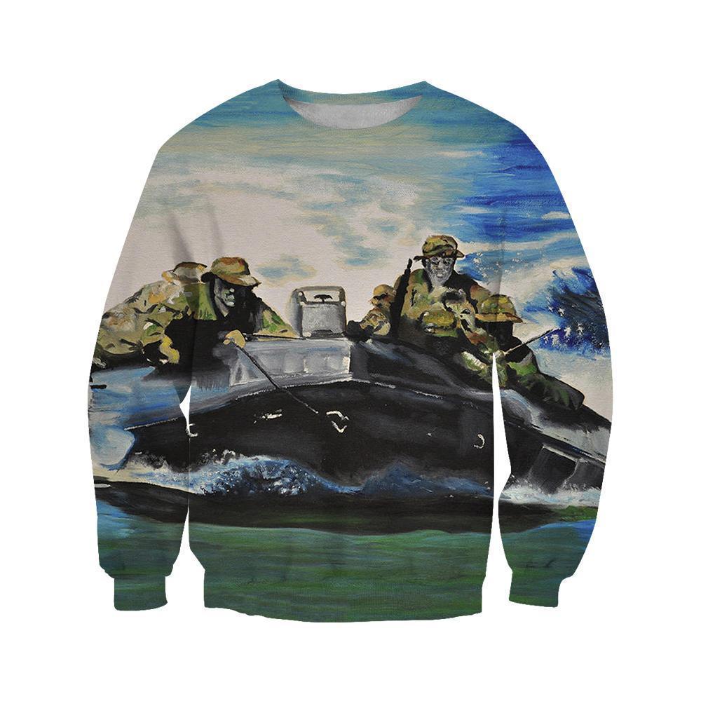 All Over Printed Prepared To Die Shirts-Apparel-HP Arts-Sweatshirt-S-Vibe Cosy™