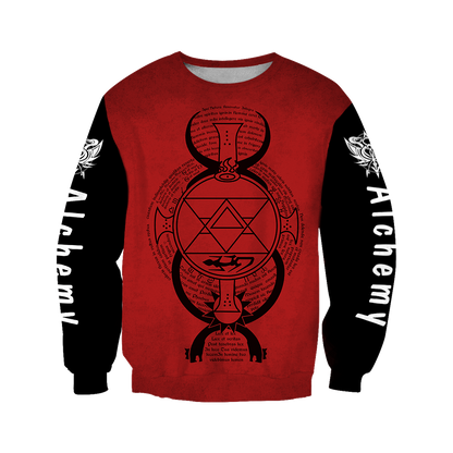 Alchemy 3D All Over Printed Shirts Hoodie JJ030103-Apparel-MP-Sweatshirts-S-Vibe Cosy™