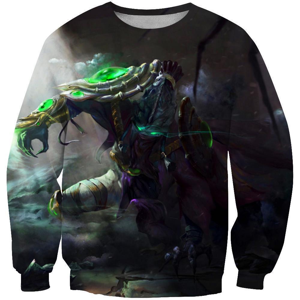 3D All Over Print Starcraft 2 Sarah Kerrigan Hoodie-Apparel-Phaethon-Sweatshirt-S-Vibe Cosy™
