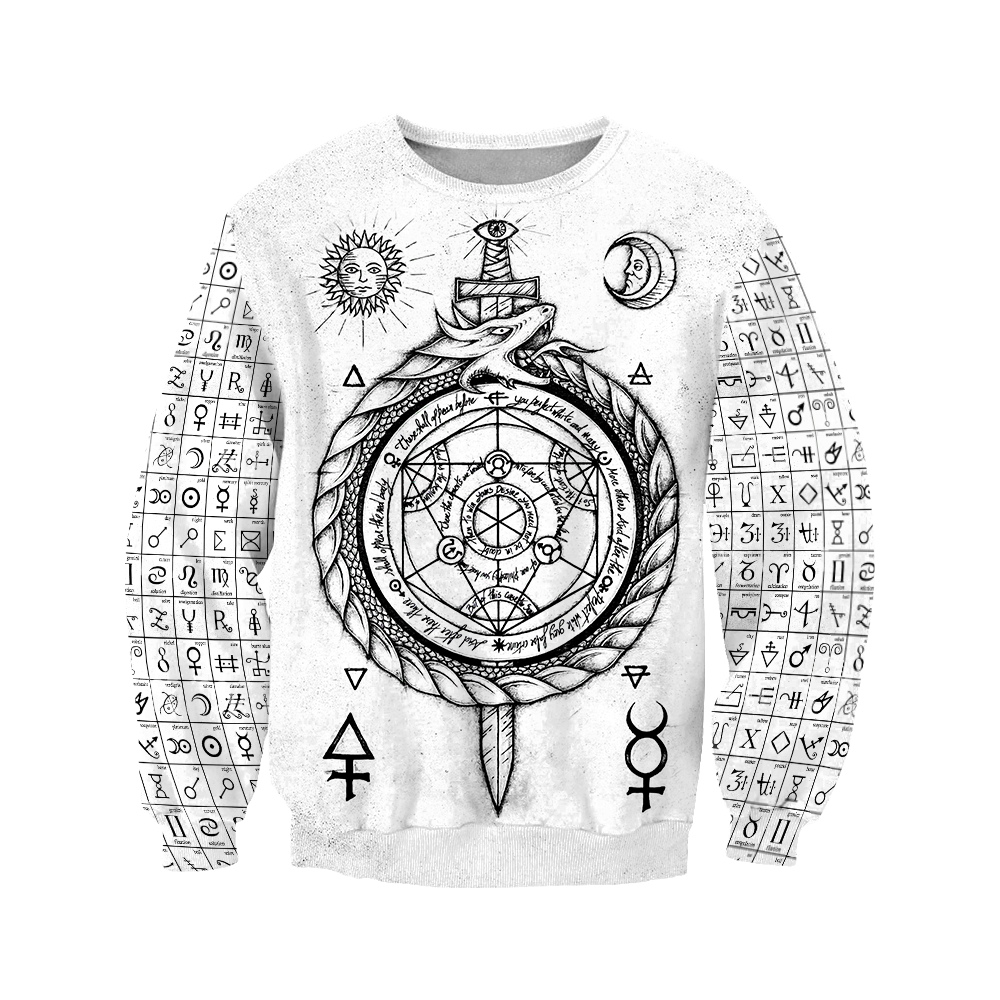 Alchemy 3D All Over Printed Shirts Hoodie JJ030102-Apparel-MP-Sweatshirts-S-Vibe Cosy™
