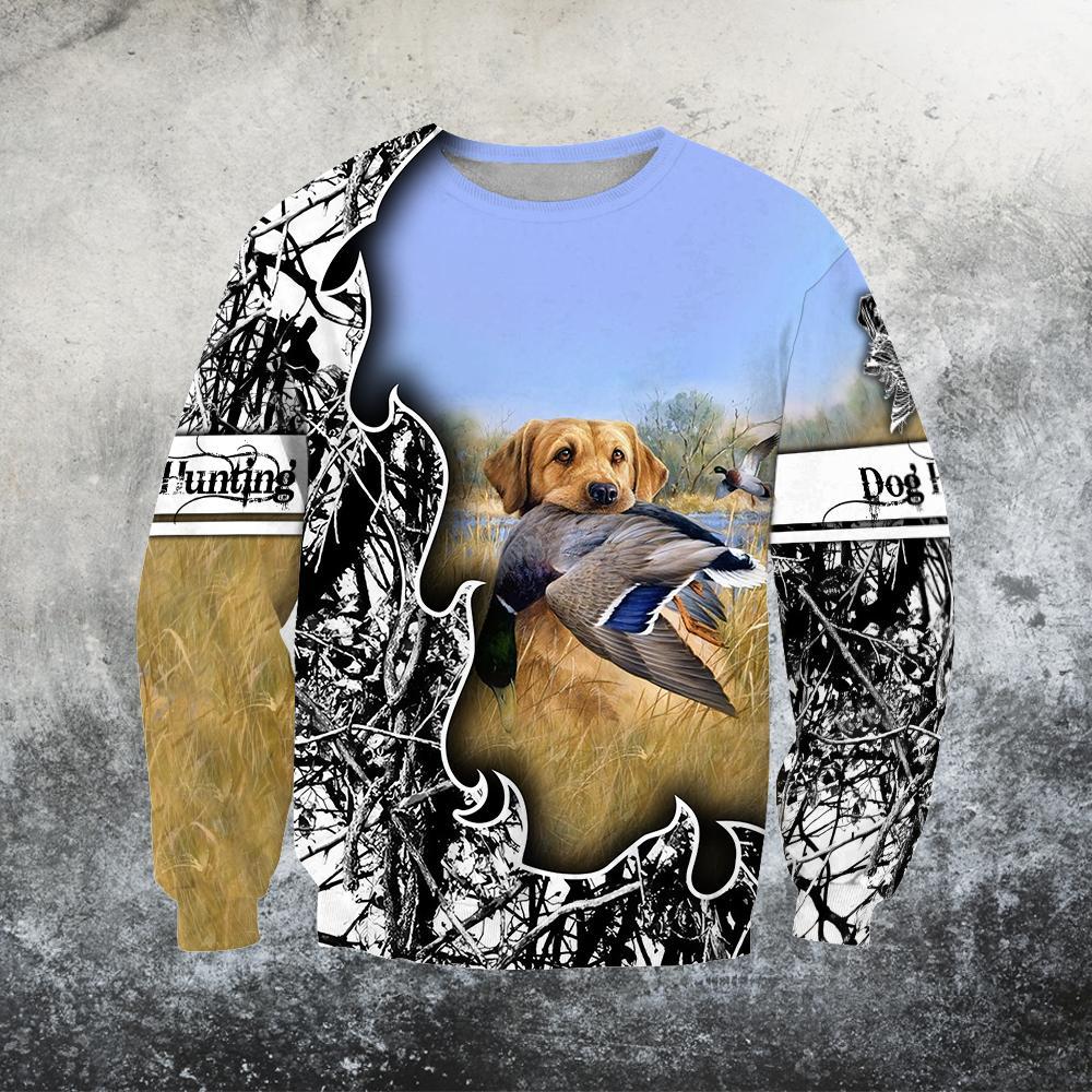 Mallard Duck Hunting 3D All Over Printed Shirts for Men and Women JJ22112-Apparel-TT-Sweatshirts-S-Vibe Cosy™