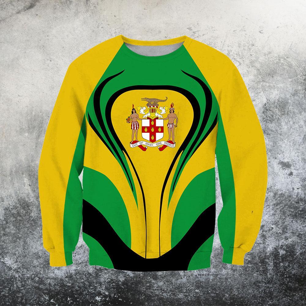 Jamaica Flag Hoodie Cannon Style - Bn10-Apparel-Phaethon-Sweatshirt-S-Vibe Cosy™