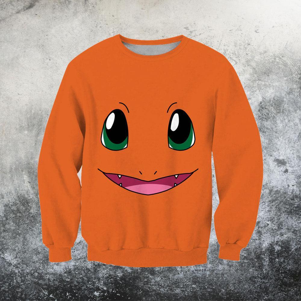Charmander Hoodie-Apparel-GP Art-Sweat Shirt-S-Vibe Cosy™