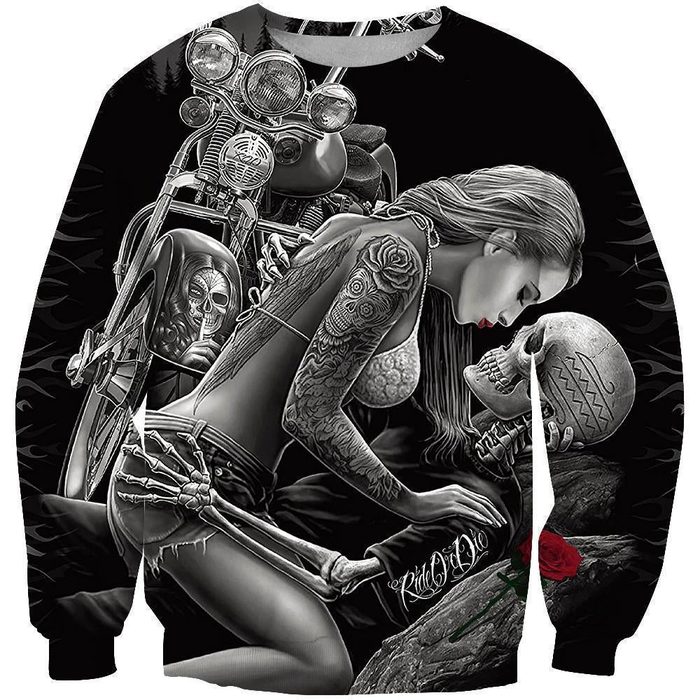 Ride or die all over hoodie-All Over Print-Phaethon-Sweatshirt-S-Vibe Cosy™