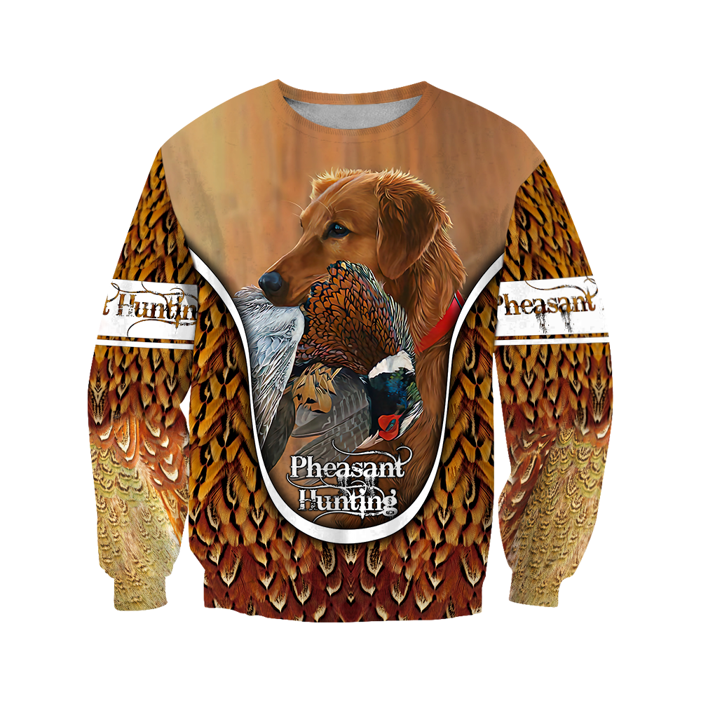 Pheasant hunting 3D Printed shirts TT070101-Apparel-TT-Sweatshirts-S-Vibe Cosy™