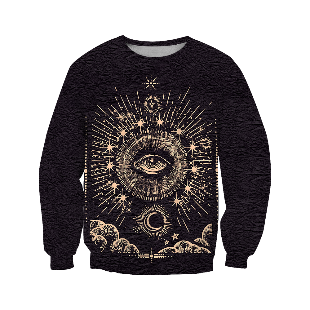 Alchemy Sun And Moon 3D All Over Printed Shirts Hoodie JJ140104-Apparel-MP-Sweatshirts-S-Vibe Cosy™