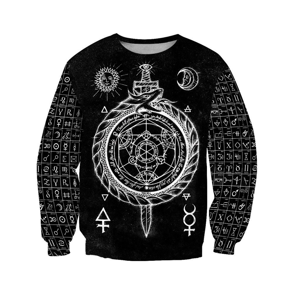 Alchemy 3D All Over Printed Shirts Hoodie JJ030301-Apparel-MP-Sweatshirts-S-Vibe Cosy™
