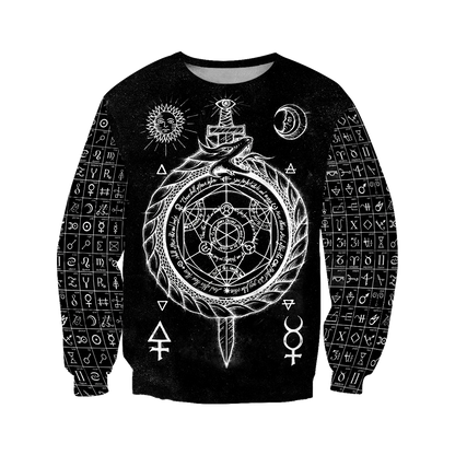 Alchemy 3D All Over Printed Shirts Hoodie JJ030301-Apparel-MP-Sweatshirts-S-Vibe Cosy™