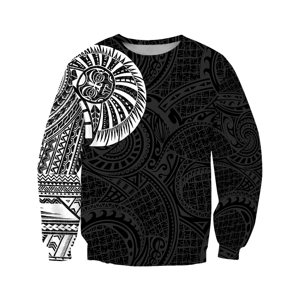 American Samoa active special 3d all over printed shirt and short for man and women JJ100106 PL-Apparel-PL8386-Sweatshirt-S-Vibe Cosy™