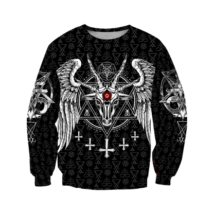 Satanic Devil 3D All Over Printed Hoodie JJ130201-Apparel-MP-sweatshirt-S-Vibe Cosy™