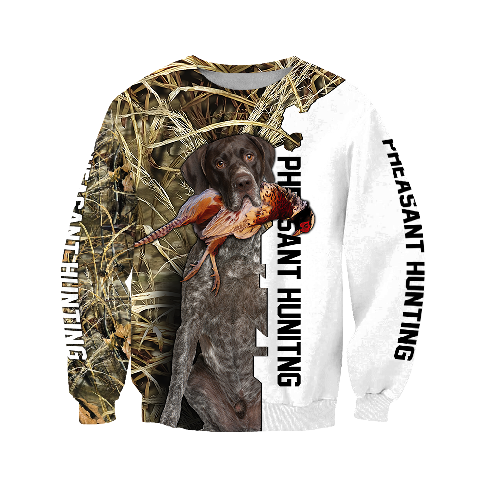 Pheasant Hunting 3D All Over Printed Shirts For Men And Women JJ140202-Apparel-MP-Sweatshirts-S-Vibe Cosy™