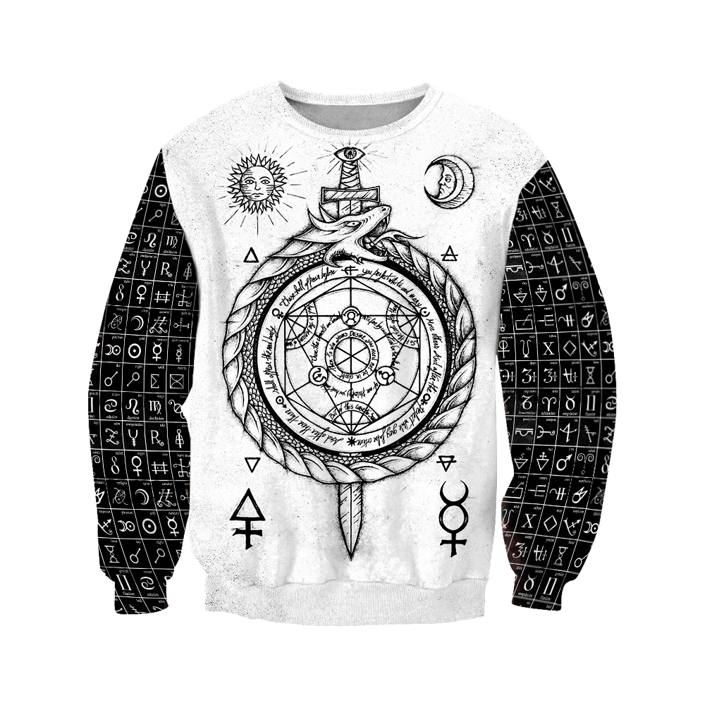 Alchemy 3D All Over Printed Shirts Hoodie JJ020104-Apparel-MP-Sweatshirts-S-Vibe Cosy™