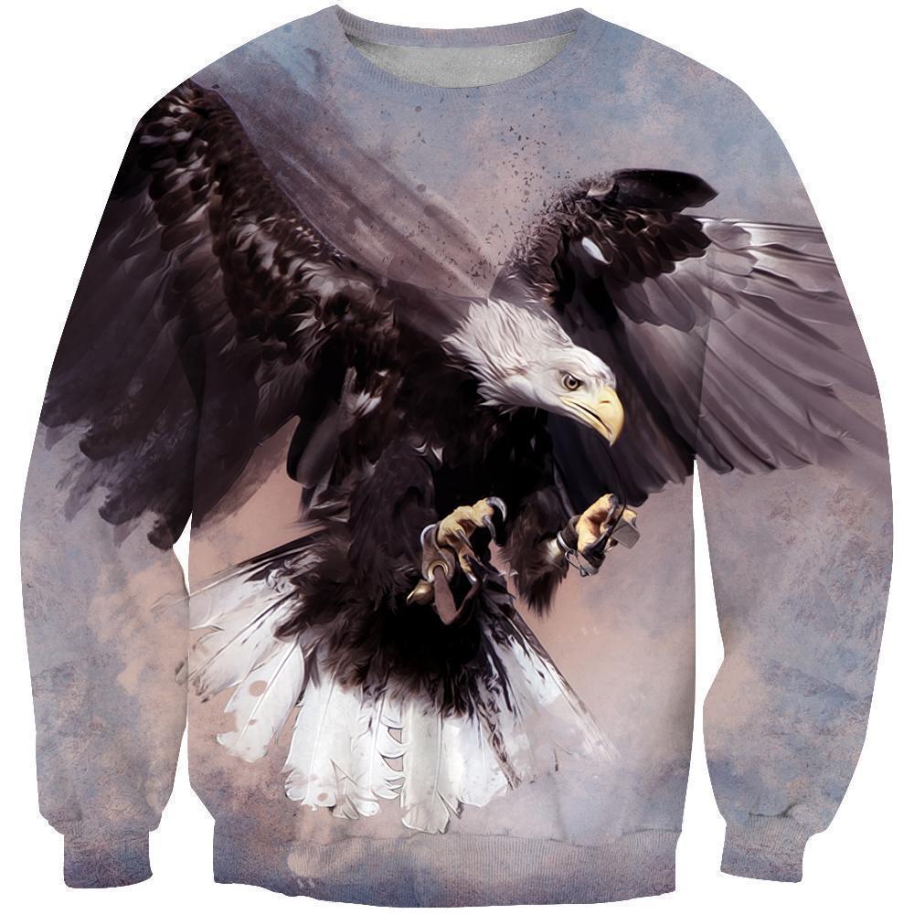 3D AOP Eagle Shirt-Apparel-TA-Sweatshirt-S-Vibe Cosy™