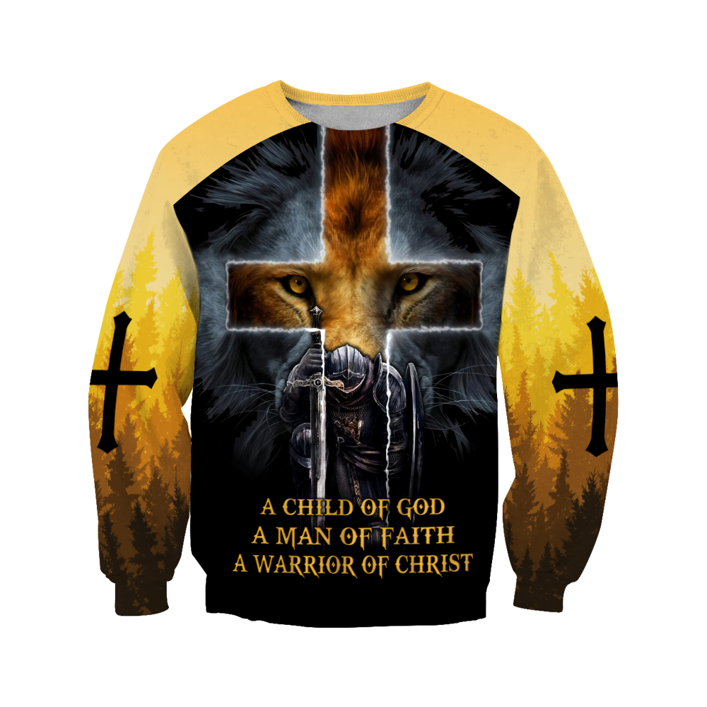 Knight God Jesus 3D All Over Printed Shirt Hoodie For Men And Women JJ240302-Apparel-MP-Sweatshirt-S-Vibe Cosy™
