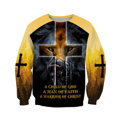 Knight God Jesus 3D All Over Printed Shirt Hoodie For Men And Women JJ240302-Apparel-MP-Sweatshirt-S-Vibe Cosy™