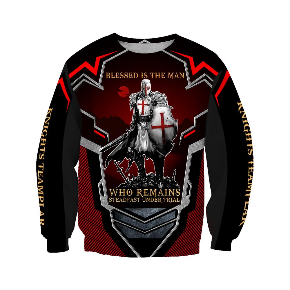 KNIGHT TEMPLAR 3D ALL OVER PRINTED SHIRTS MP926-Apparel-MP-Hoodie-S-Vibe Cosy™