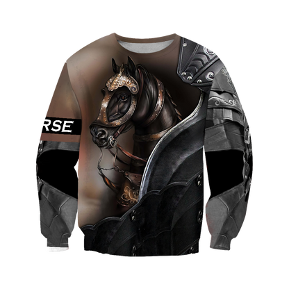 Love Horse 3D All Over Printed Shirts TA041110-Apparel-TA-Sweatshirts-S-Vibe Cosy™