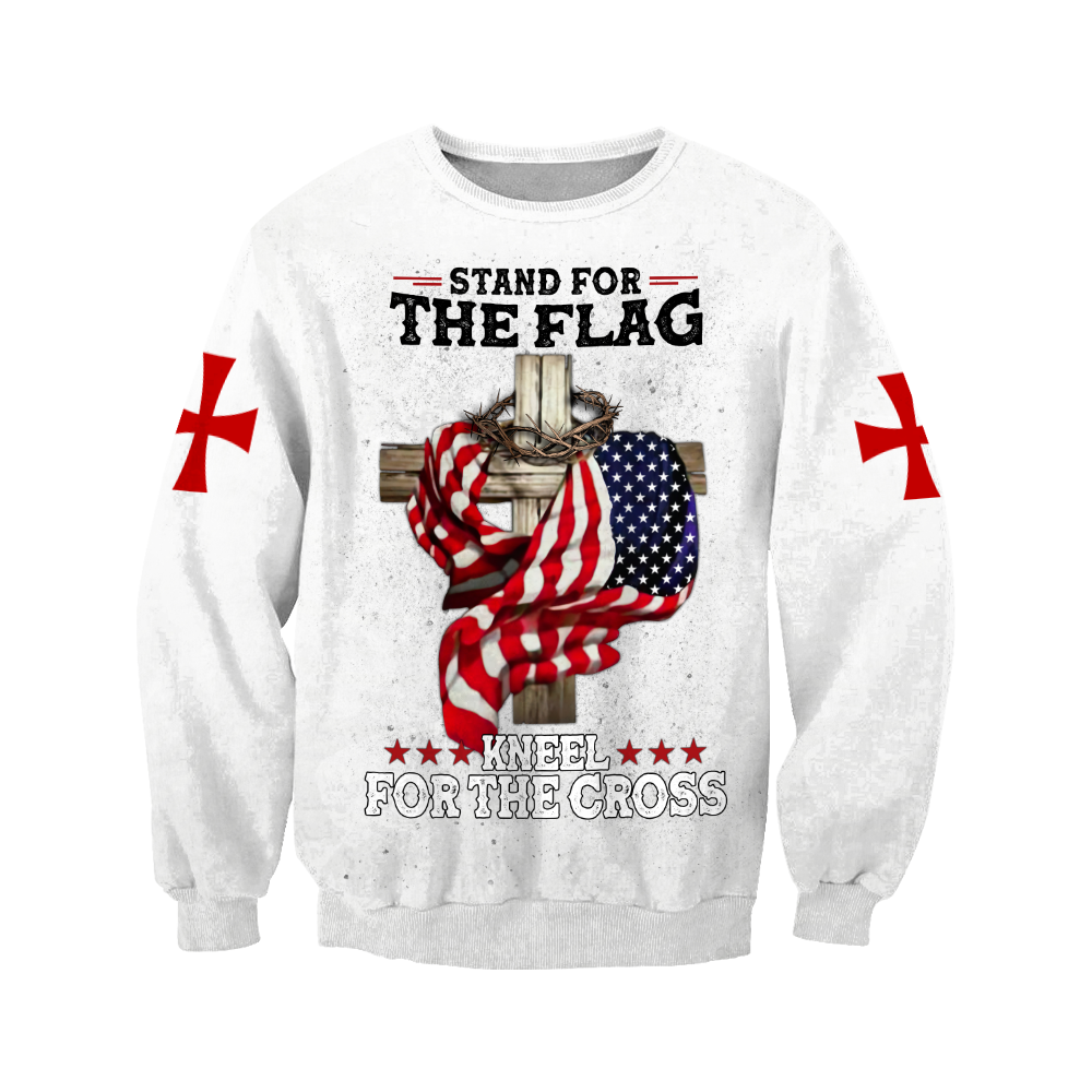 Easter God Jesus One Nation Under God 3D All Over Printed Shirt Hoodie JJ240405-Apparel-MP-Sweatshirt-S-Vibe Cosy™