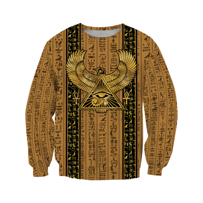 3D Printed Eye Of Horus Clothes TA004-Apparel-TA-Hoodie-S-Vibe Cosy™