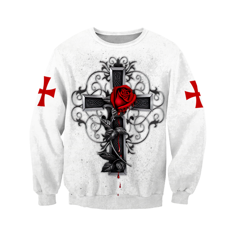 The Cross 3D All Over Printed Shirt Hoodie JJ020403-Apparel-MP-Hoodie-S-Vibe Cosy™
