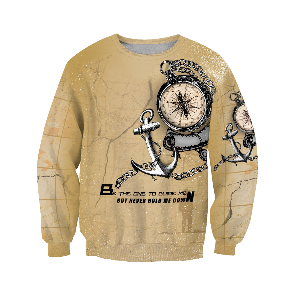 Reckless and Brave Be the one to guide me 3D shirts for men and women