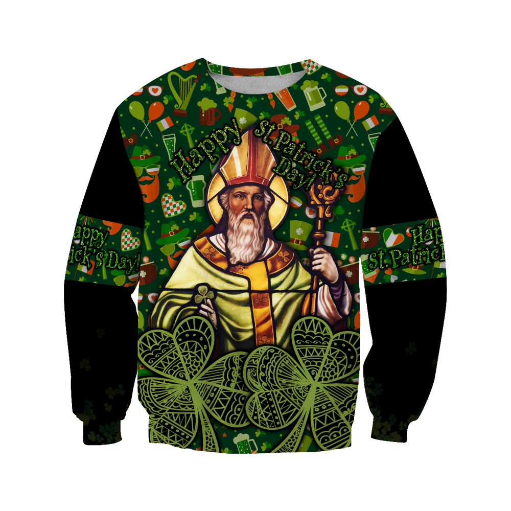 Customize Name Happy Patrick's Day Hoodie For Men And Women JJ02022101