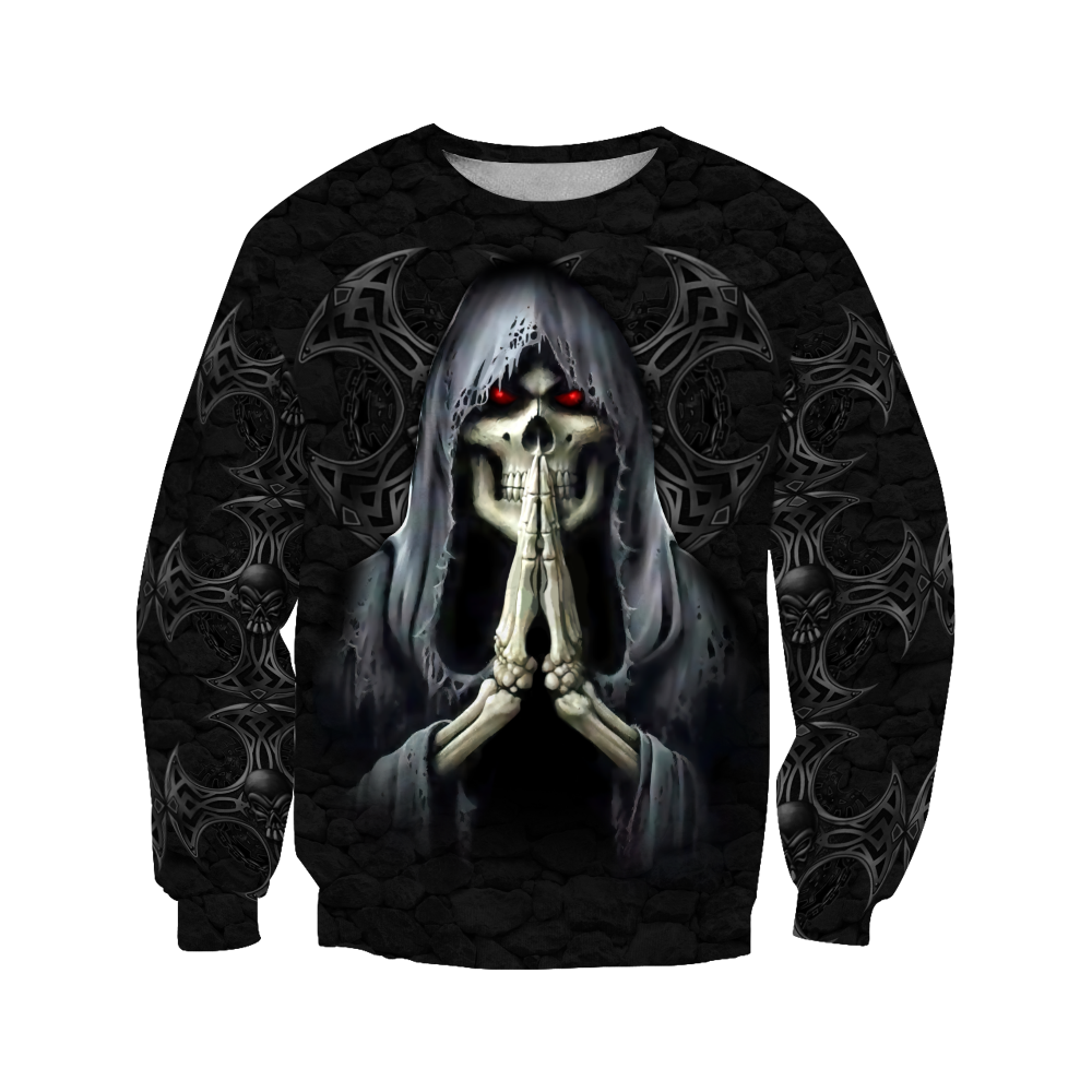 May Guy Skull 3D All Over Printed Unisex Hoodie