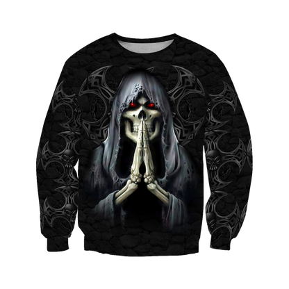 May Guy Skull 3D All Over Printed Unisex Hoodie