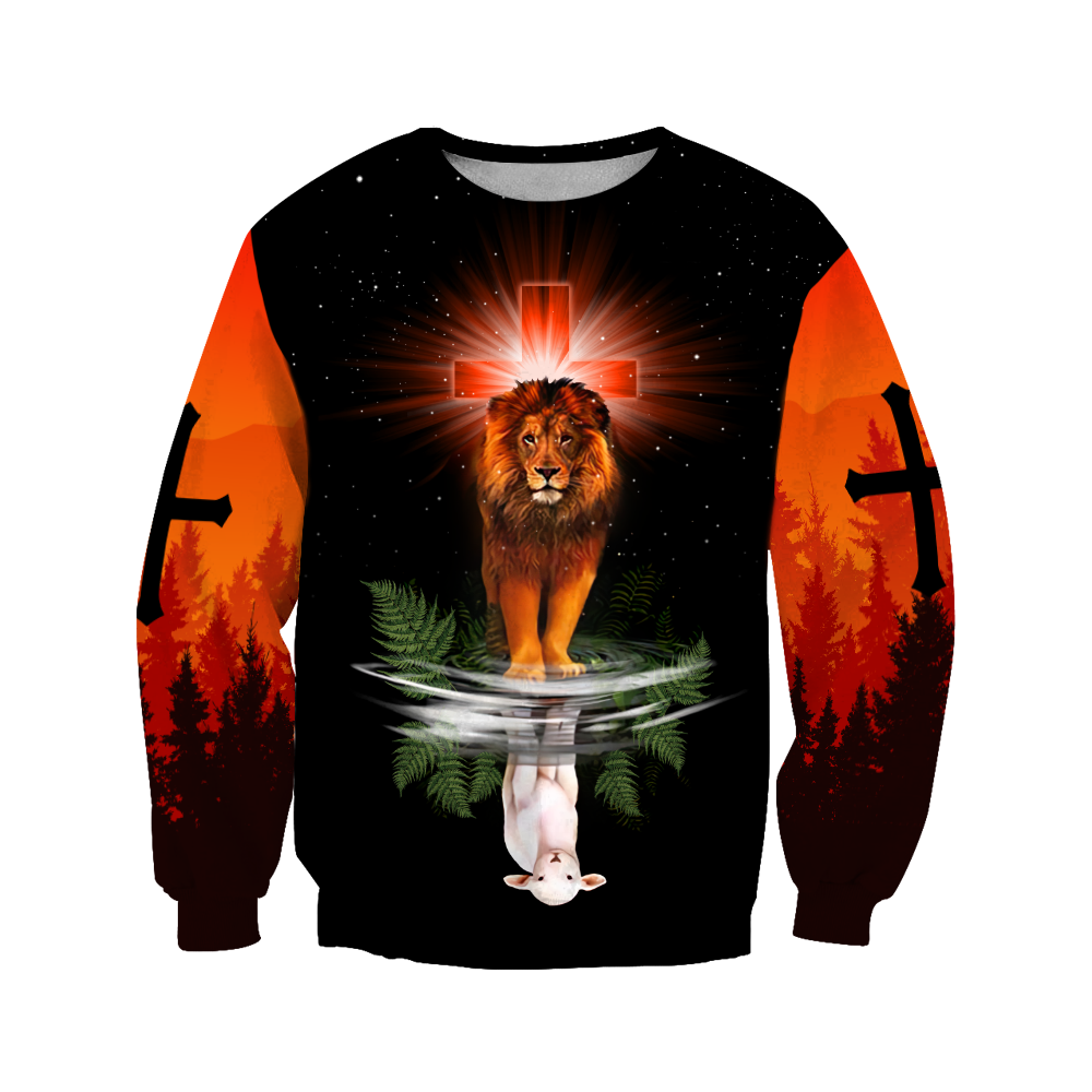 My God 3D All Over Printed Shirts For Men and Women TA041402-Apparel-TA-Sweatshirts-S-Vibe Cosy™