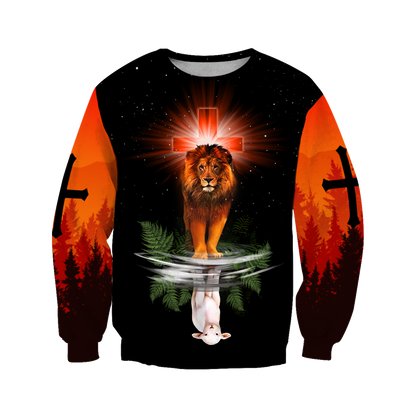 My God 3D All Over Printed Shirts For Men and Women TA041402-Apparel-TA-Sweatshirts-S-Vibe Cosy™