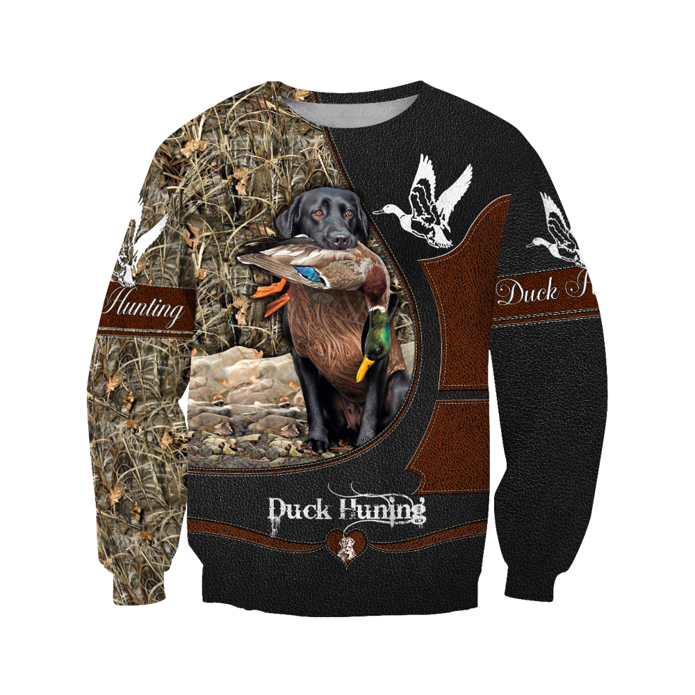 Mallard Duck Hunting 2.0 3D All Over Printed Shirts for Men and Women JJ29052001-Apparel-TT-Sweatshirts-S-Vibe Cosy™