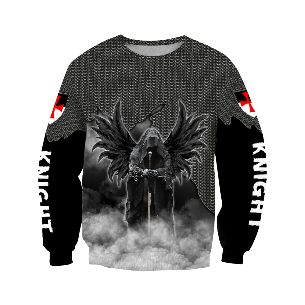 Knight 3D All Over Printed Shirts JJW08072002-Apparel-MP-Sweatshirt-S-Vibe Cosy™