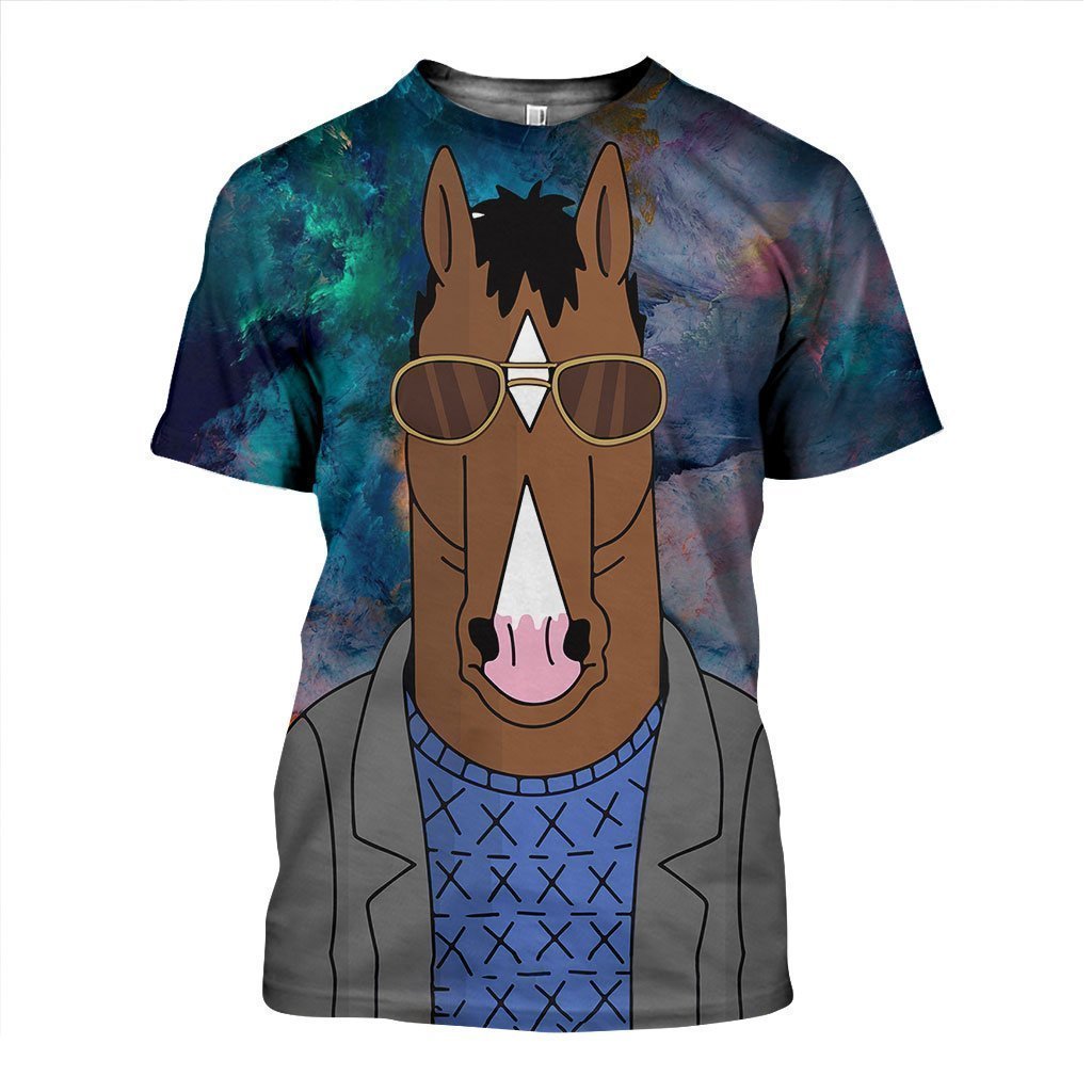 3D ALL OVER PRINTED A COOL HORSEMAN SHIRTS-Apparel-HP Arts-T-Shirt-S-Vibe Cosy™