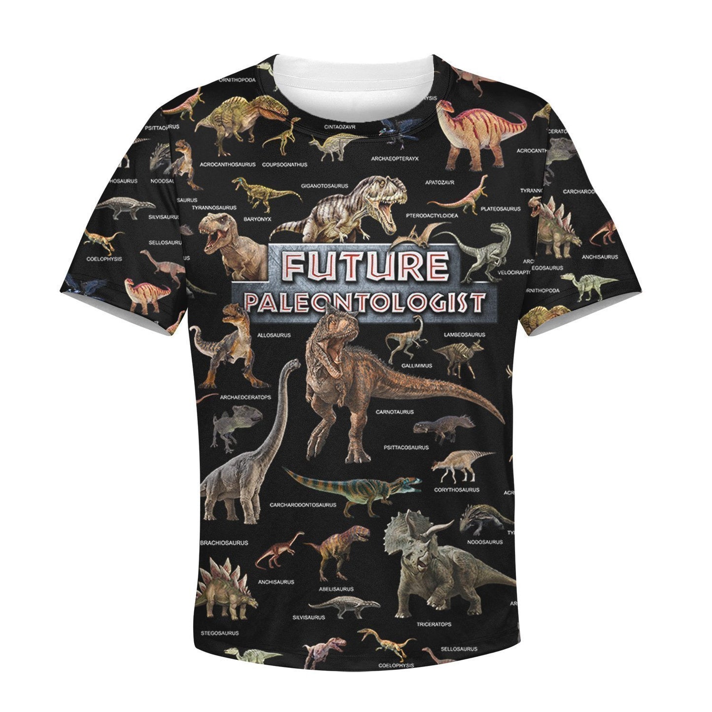 3D All Over Printed Future Paleontologist T-Rex Shirts-Apparel-HP Arts-T-Shirt-TODDLER 2T-Vibe Cosy™